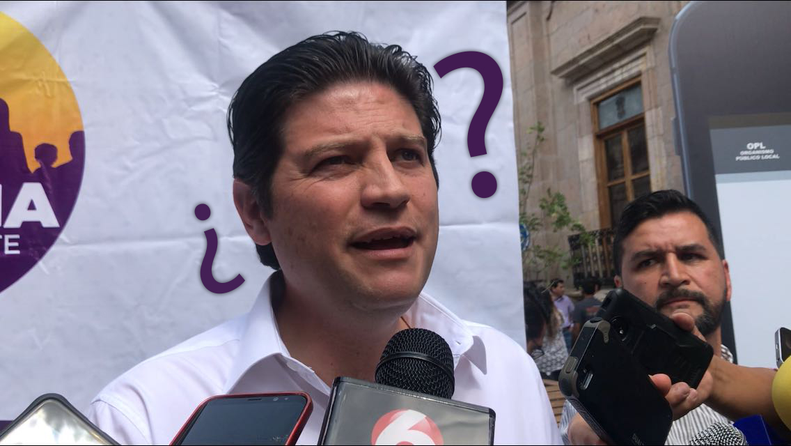  Alfonso Martínez, omiso y desinformado de los temas de inseguridad en Morelia