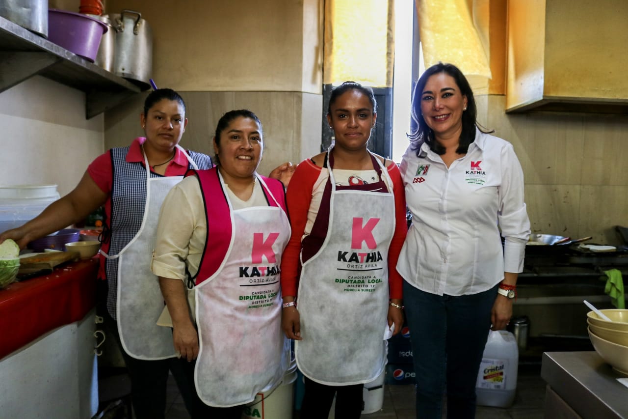  Campaña de contacto directo con los morelianos, ofrece Kathy Ortíz