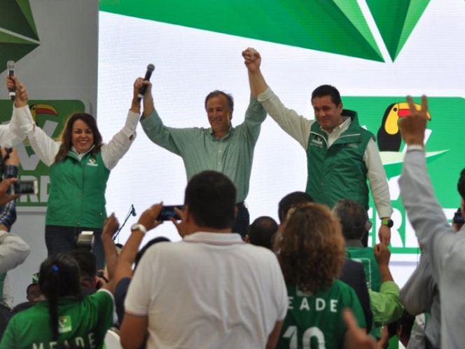  Meade respalda propuestas del PVEM