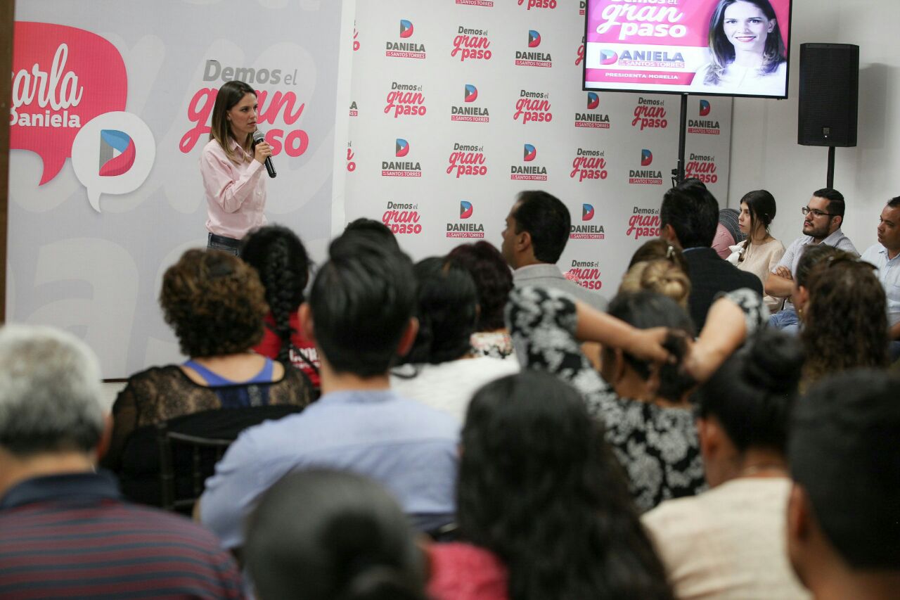  En mi gobierno haré que los emprendedores crezcan: Daniela de los Santos