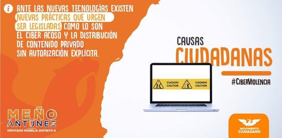  Hay que poner un alto a la violencia en línea y castigar este tipo de actos: Meño Antúnez