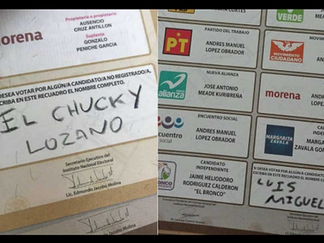  Mexicanos también votaron por ‘El Chucky’ Lozano, Zague…