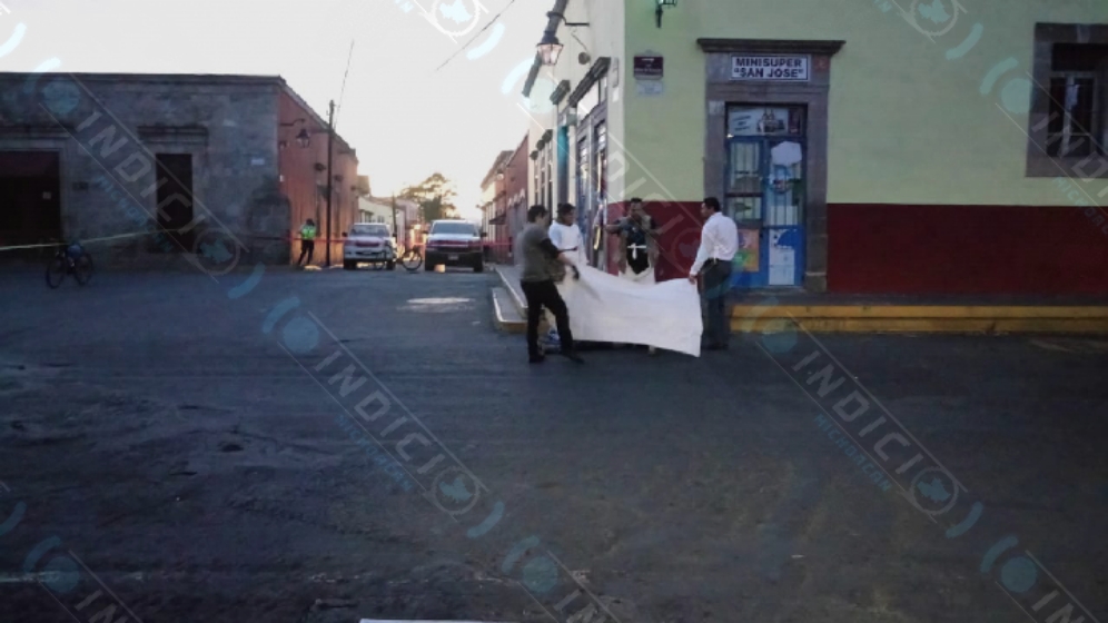  Peatona muere atropellada en el Centro Histórico de Morelia