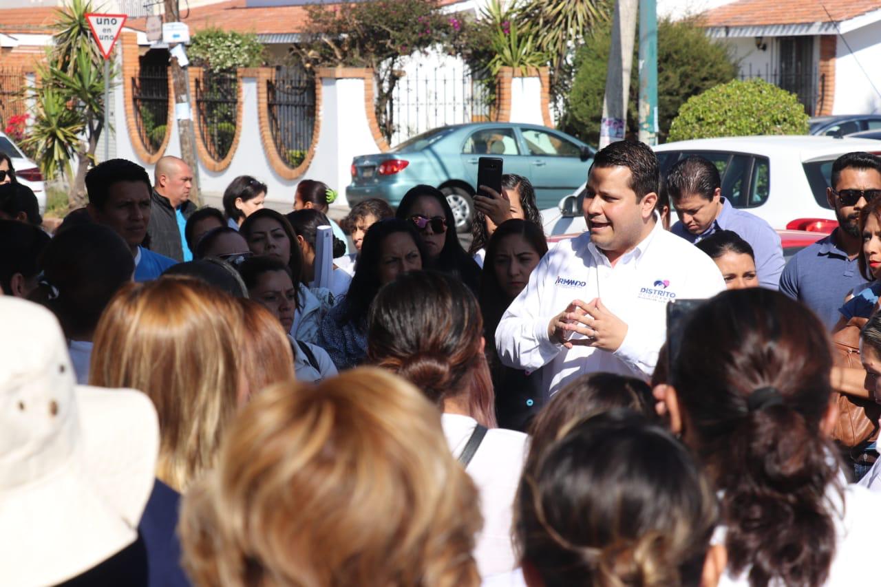  Armando Tejeda Cid por la defensa de las Estancias Infantiles en Michoacán