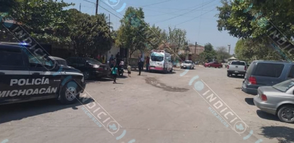  Niño pequeño fallece ahogado en una  pileta en una vivienda de Apatzingán