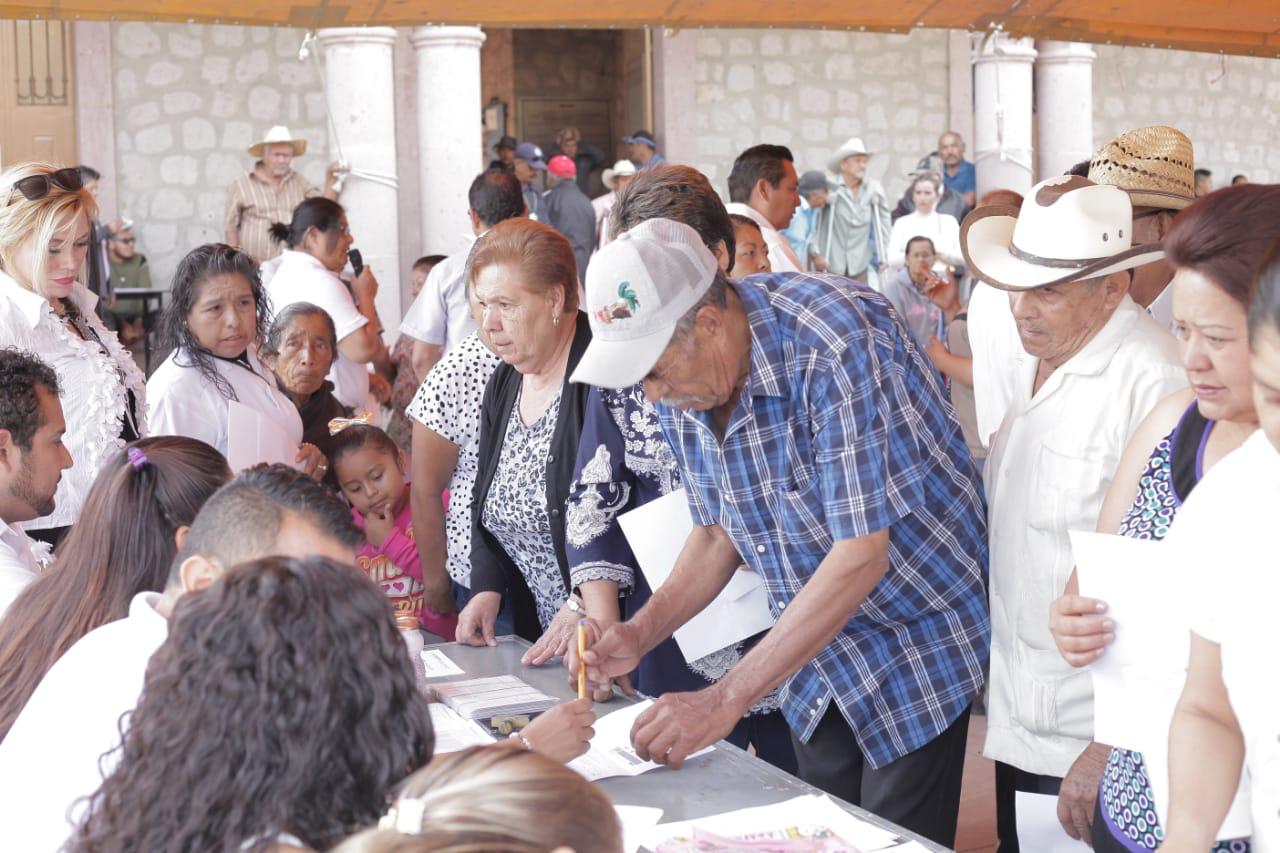  Se normaliza dispersión de pagos de pensión para adultos mayores en Tarímbaro
