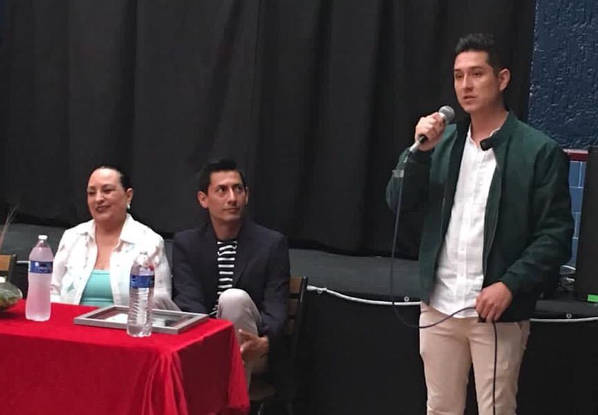  Reconocen trayectoria del artista moreliano Fernando Adonai Luna Bedolla