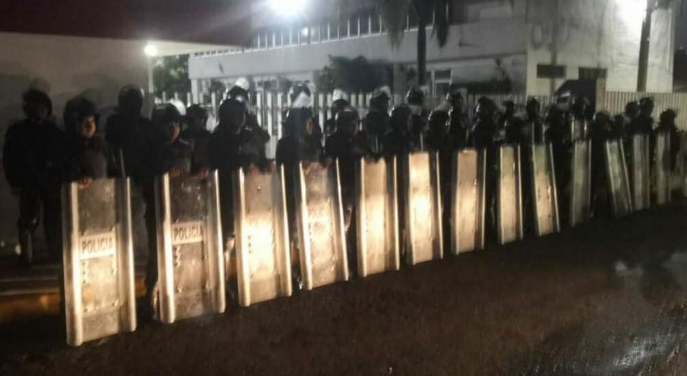  Despliega SSP dispositivo de vigilancia en las inmediaciones de la SEE