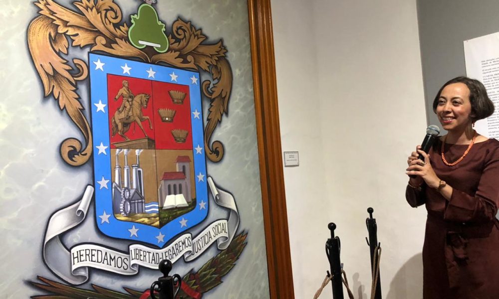  Conmemoran Escudo Oficial de Michoacán, con expo sobre su historia y significado