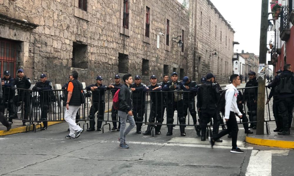  Operativo de seguridad, desquicia a morelianos