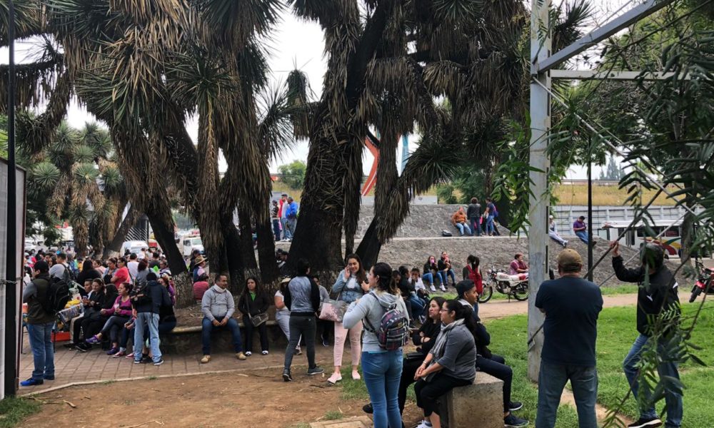  CNTE comienza a reunirse en los cuatro accesos a Morelia