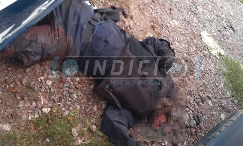  Confirmados 13 policías asesinados y tres heridos, tras ataque en Aguililla