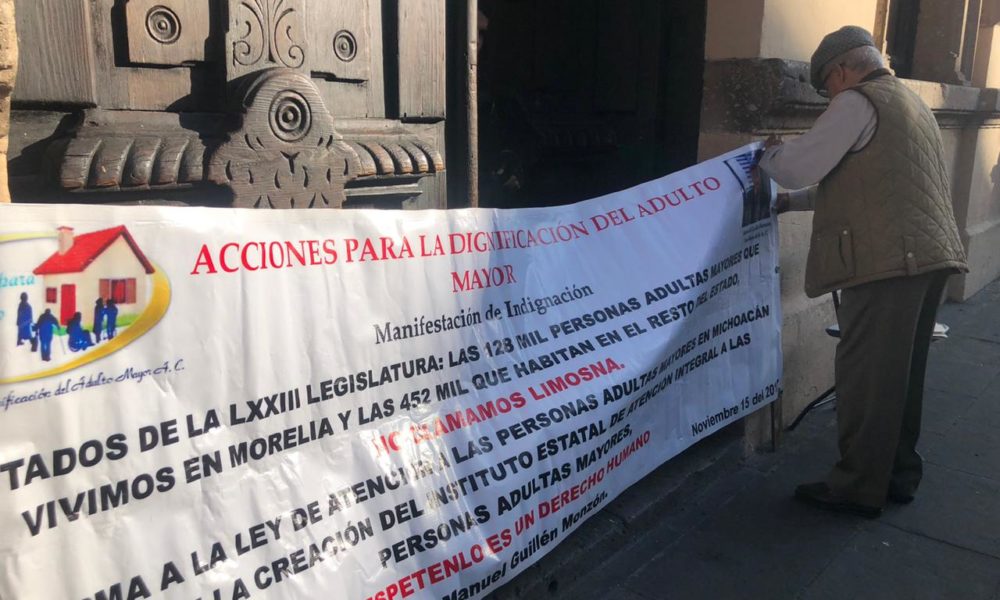  Activista pide nueva Ley para Adultos Mayores