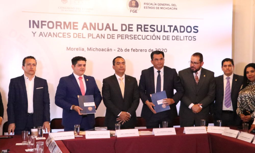 Entrega FGM informe de actividades al Congreso del Estado