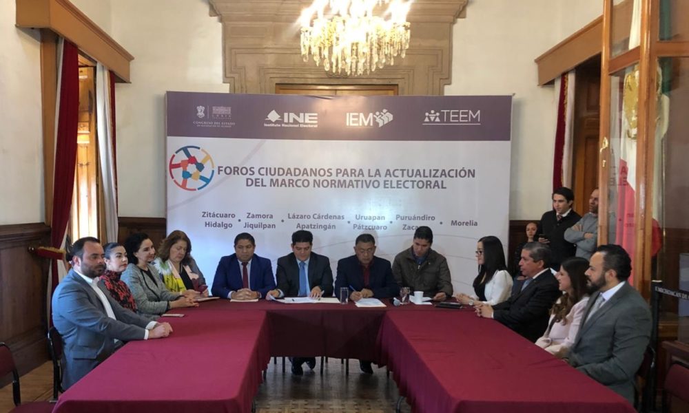  Diputados harán foros para nueva Reforma Electoral