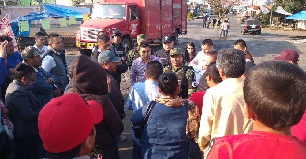  Libera CNTE vías férreas en el estado