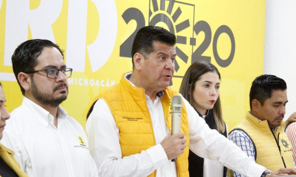  Condena PRD Michoacán, atentado contra Diputado Local, Erik Juárez Blanquet