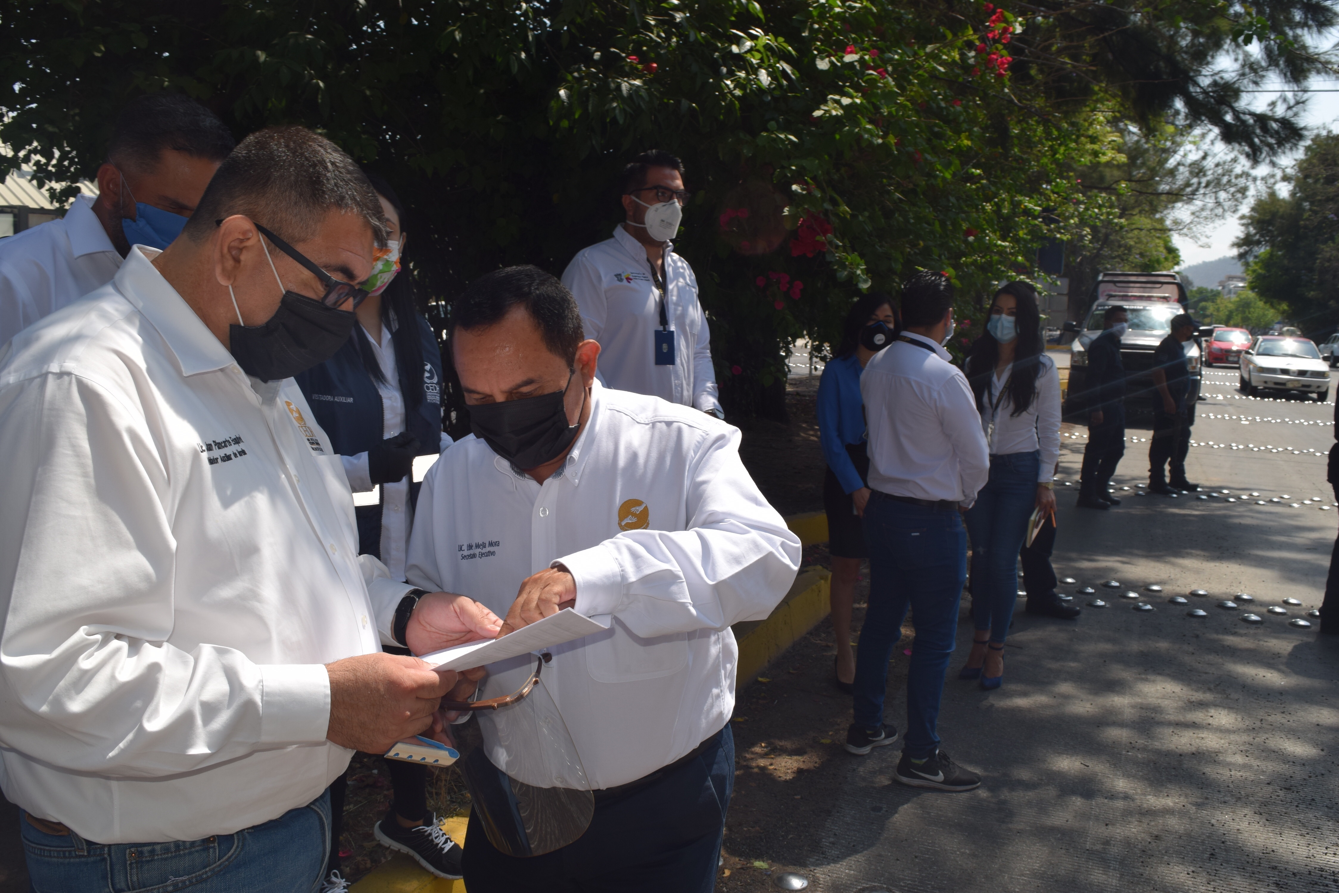 Para evitar violaciones a derechos humanos, CEDH vigila filtros sanitarios 2 img 8576