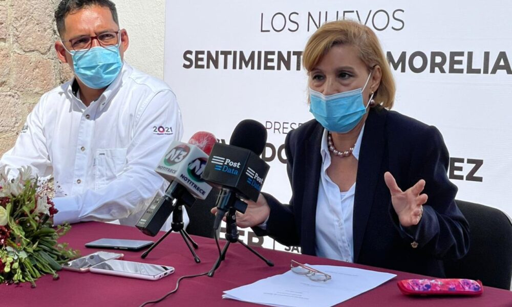  Blanca Piña respalda a Osvaldo Ruíz en su aspiración por alcaldía de Morelia