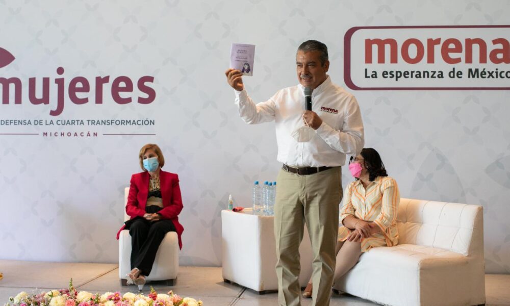  Las mujeres, la base para consolidar Cuarta Transformación de Michoacán: Raúl Morón