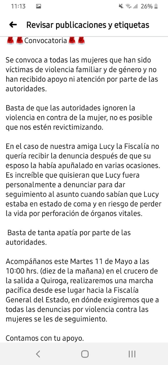 Mujer fue apuñalada 9 veces por su esposo y FGE no procede por estar en coma 1 c4ad9740 1b12 4d78 809a 0ce722cb1819