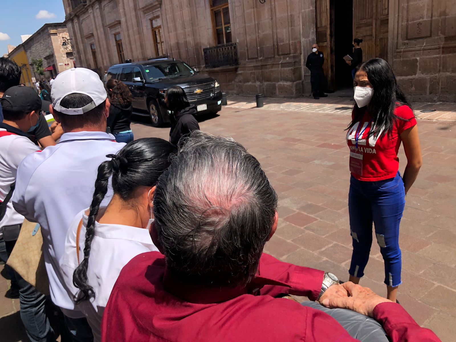 Sindicalizados del CECyTEM se manifiestan en visita de Andrés Manuel a Michoacán 1 9e050986 f951 47c5 9747 692c8dd42fd1
