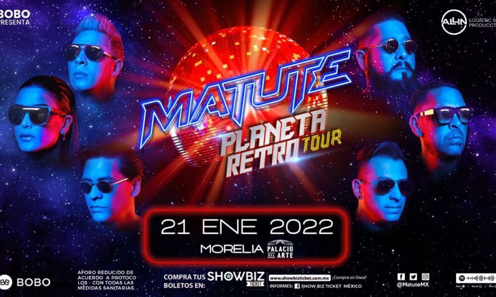  Matute llegará a Morelia con su “Planeta Retro Tour”
