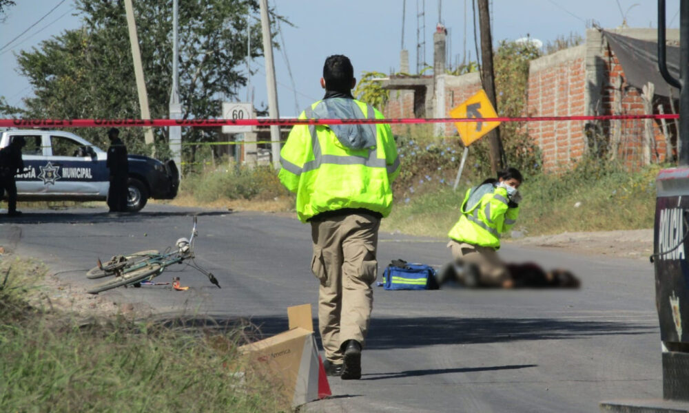  Matan a mujer cuando viajaba en una bicicleta en Zamora