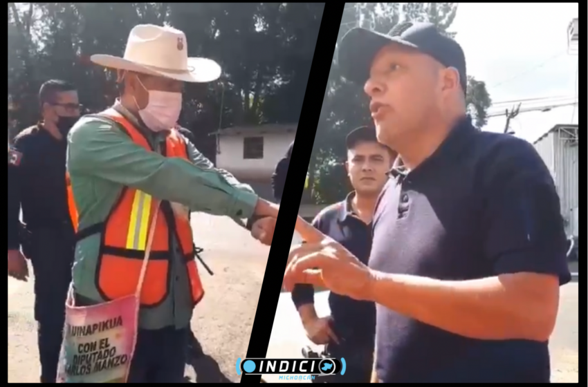  Carlos Manzo, diputado de MORENA denuncia Policía Michoacán en Uruapan
