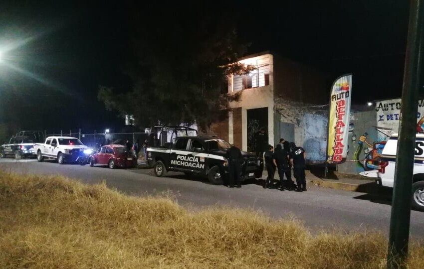  Matan a hombre en autolavado en la Vicente Lomardo Toledano de Morelia