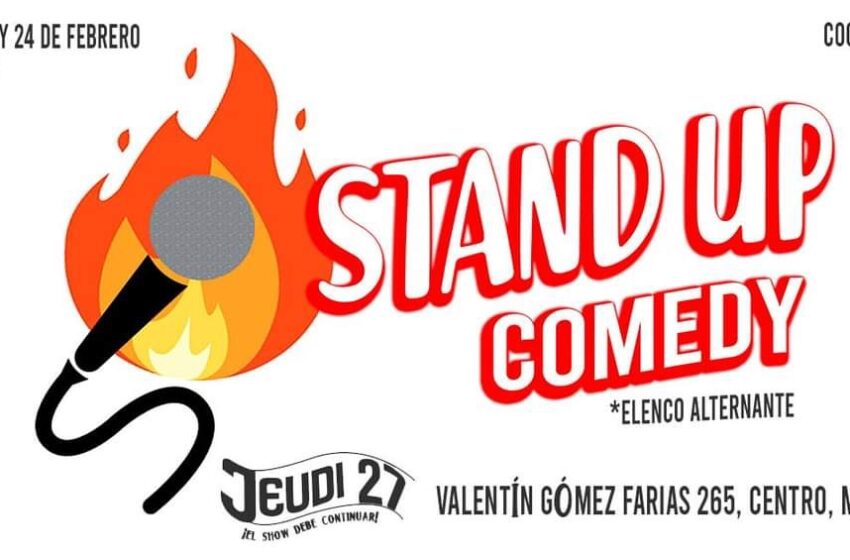  Continúa temporada de stand up comedy en Jeudi 27
