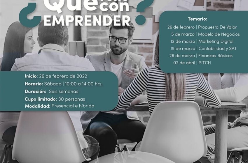  Invita Colegio de Morelia a curso para emprendedores