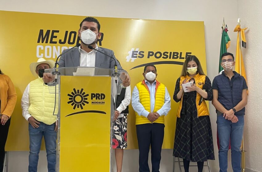  Pide PRD que se investigue y aplique la Ley por igual