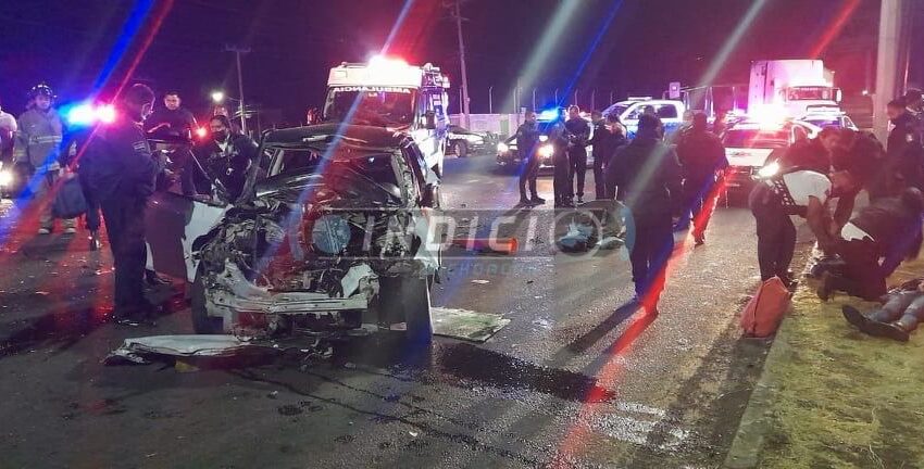 Persecución termina con policía atropellado y tres civiles lastimados