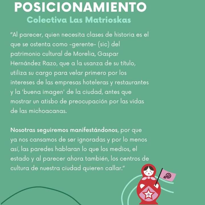 Desmienten feministas pláticas con ayuntamiento sobre “protestas pacíficas” 1 FB IMG 1644181201978