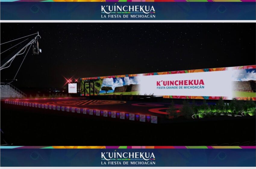  Anuncian la Fiesta de Michoacán “K’uinchekua” en las Yácatas de Tzintzuntzan.