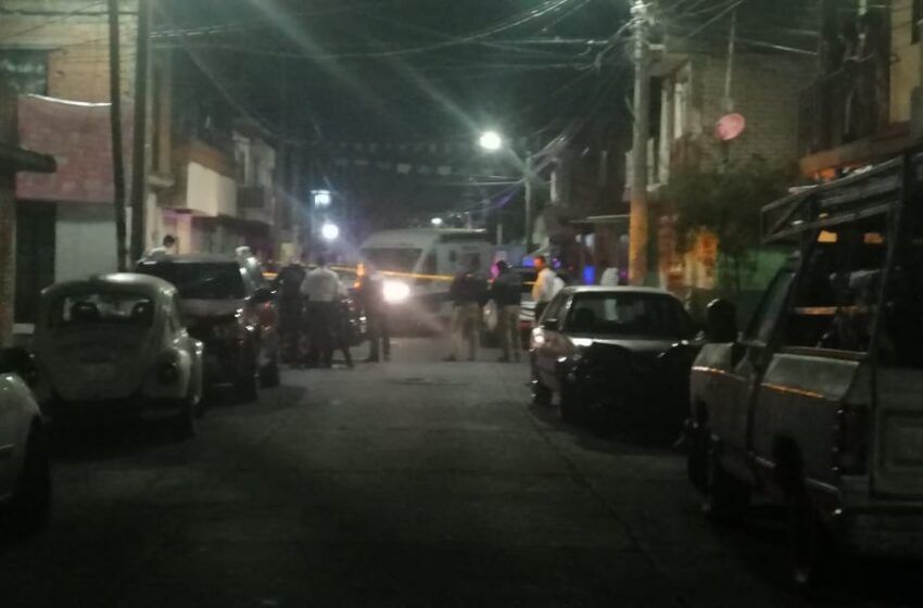  Hombre es asesinado a balazos en la colonia Industrial de Morelia
