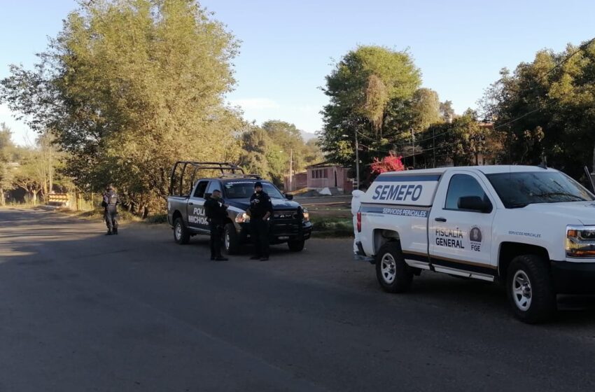 URUAPAN Localizan cadaver torturado en la colonia Santa Rosa