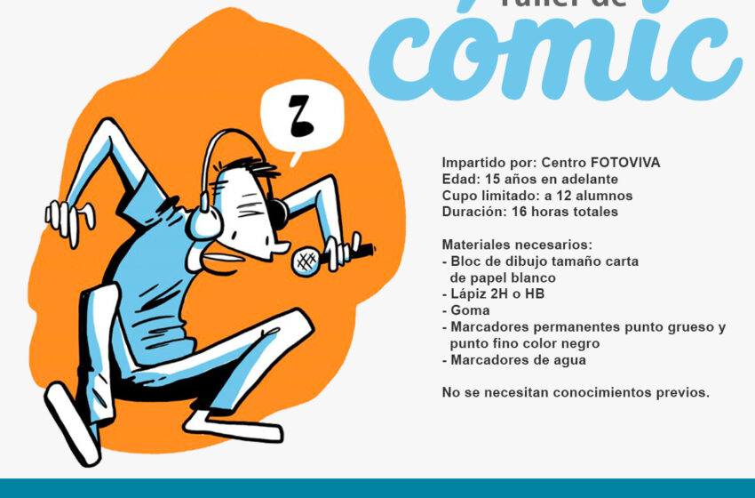  En puerta, taller de Cómic en el Colegio de Morelia