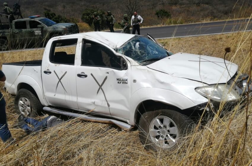  5 presuntos delincuentes abatidos y 4 detenidos, saldo de enfrentamientos al occidente de Michoacán