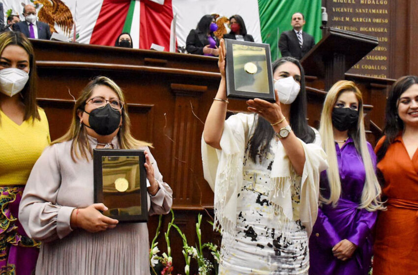 Reconoce Congreso de Michoacán trabajo a favor de las mujeres
