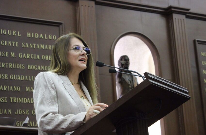 Ya ni en nuestras casas estamos seguras: Dip. Luz María García