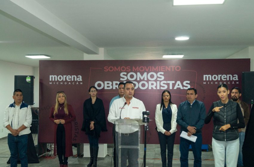  Morena es un aliado del pueblo de Michoacán