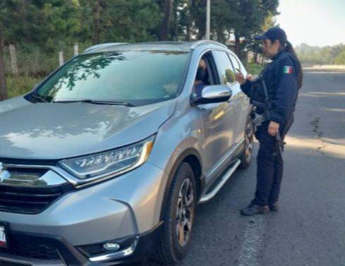  SSP y Policía Municipal realizan operativo de prevención y disuasión del delito, en Pátzcuaro