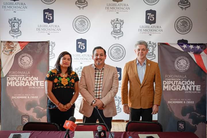  Foro para la Construcción de la Diputación Migrante, cristalizará una legítima demanda en Michoacán: Víctor Manríquez