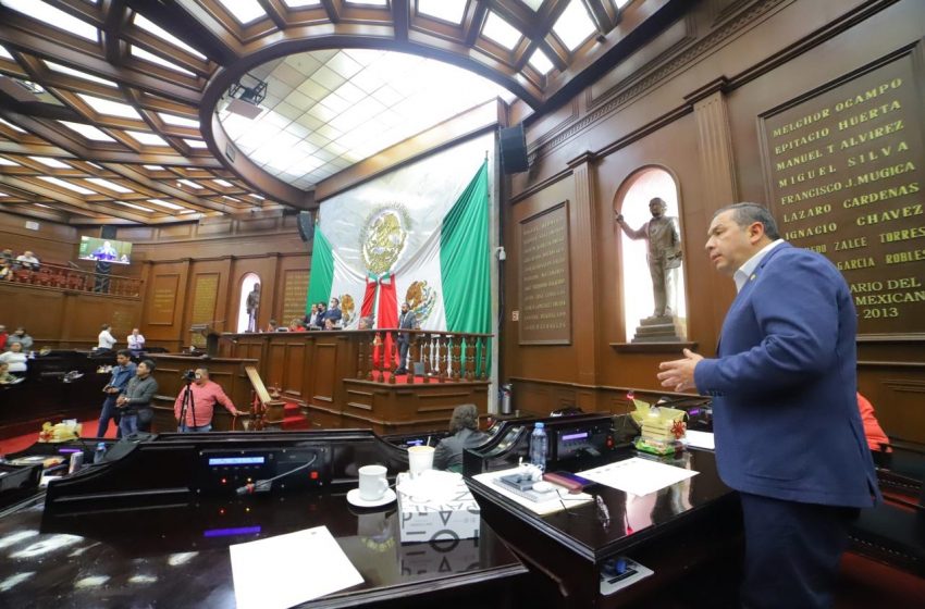  Congreso aprueba por unanimidad, el programa de obras multianuales para Michoacán