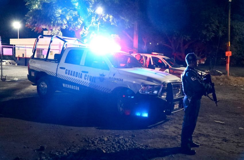  Emboscan a municipales en Chilchota; hay tres policías muertos