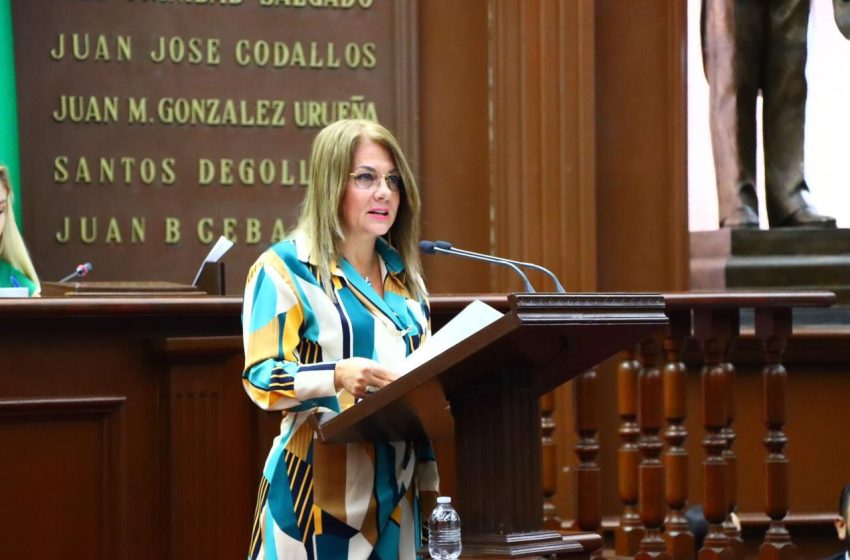  Un medio ambiente sano es un Derecho Humano que debe ser reconocido por la Constitución: Dip. Luz García