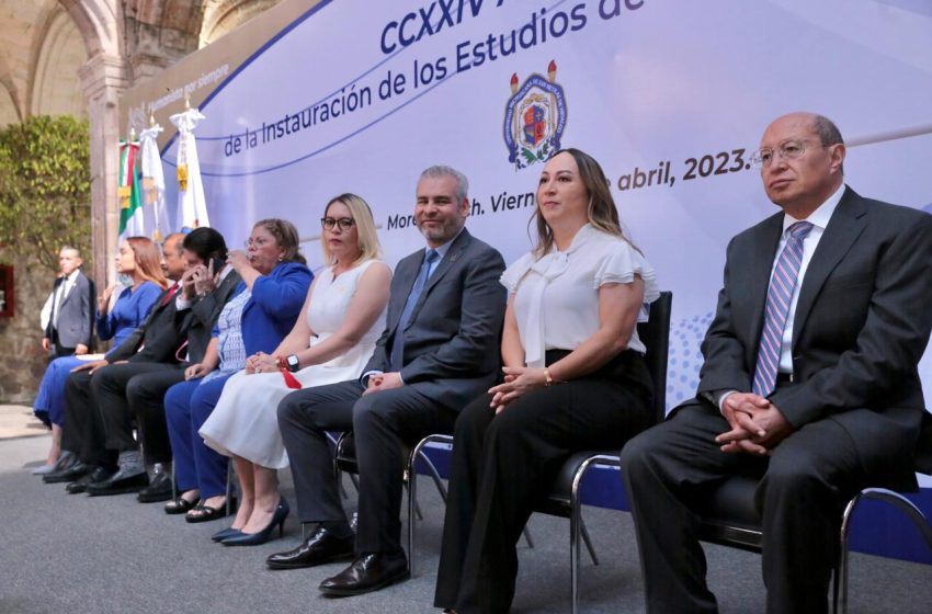  Convoca Bedolla a ampliar el Estado de Derecho Social para una cuarta República