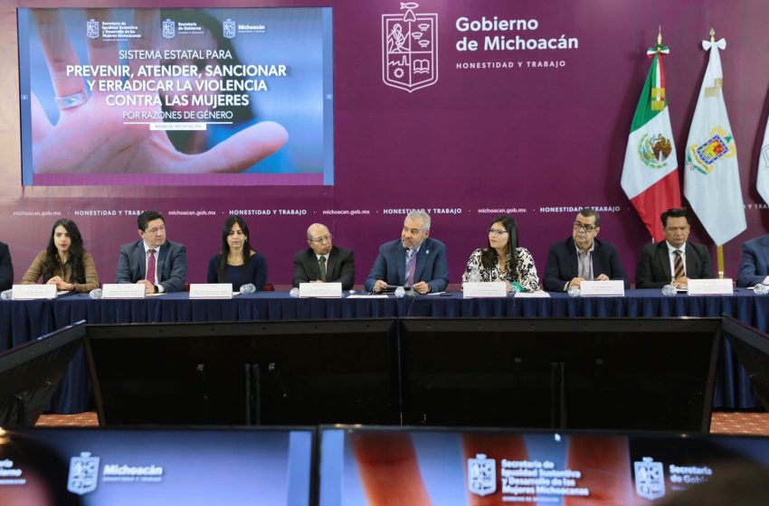  No somos gobierno hipócrita con las mujeres, destinamos recursos para erradicar violencia: Bedolla